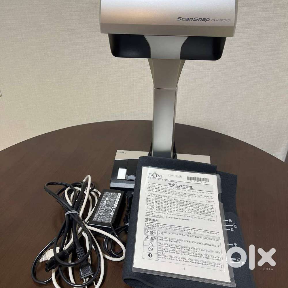 Fujitsu SV600 overhead, magazines,  Document Scanner