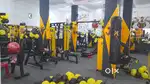 Full gym machine setup at nominal cost in best look direct by company.