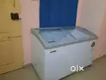 Elanpro carved glass chest freezer