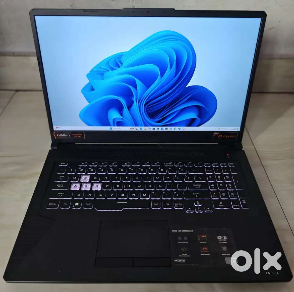 ASUS TUF A17 Ryzen 7 17.3inch 144Hz Gaming laptop