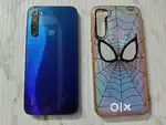 Redmi Note 8, 6/128GB, minor back crack, all works, cover only.