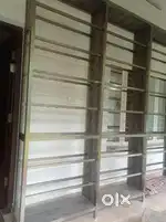 Aluminium shelf for shop