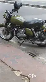 Jawa 42,(2020) model, Galatic Green, Dual Channel ABS