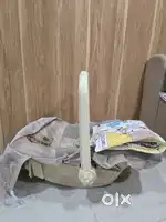 Baby cot with rope and speaker