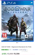 God Of War Ragnarok PS4