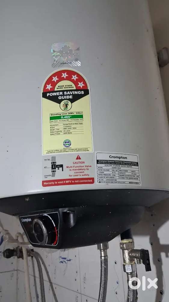 Crompton Water heater 25L
