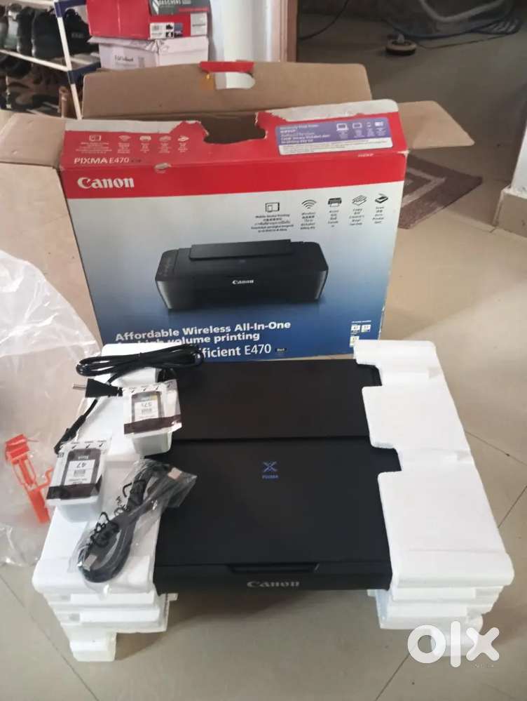 Printer-Canon PIXMA E470 All in One