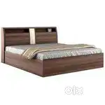 Today Discount buy new Double bed with box -5990/- EMI available