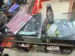 MENSWEAR SHOP RACKS FULL SET CASH TABLE  GLASS TABLE FOR SALE