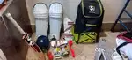 SG Cricket Kit (KLR Bat Combo, Helmet, Gloves, Leg Guard & More)