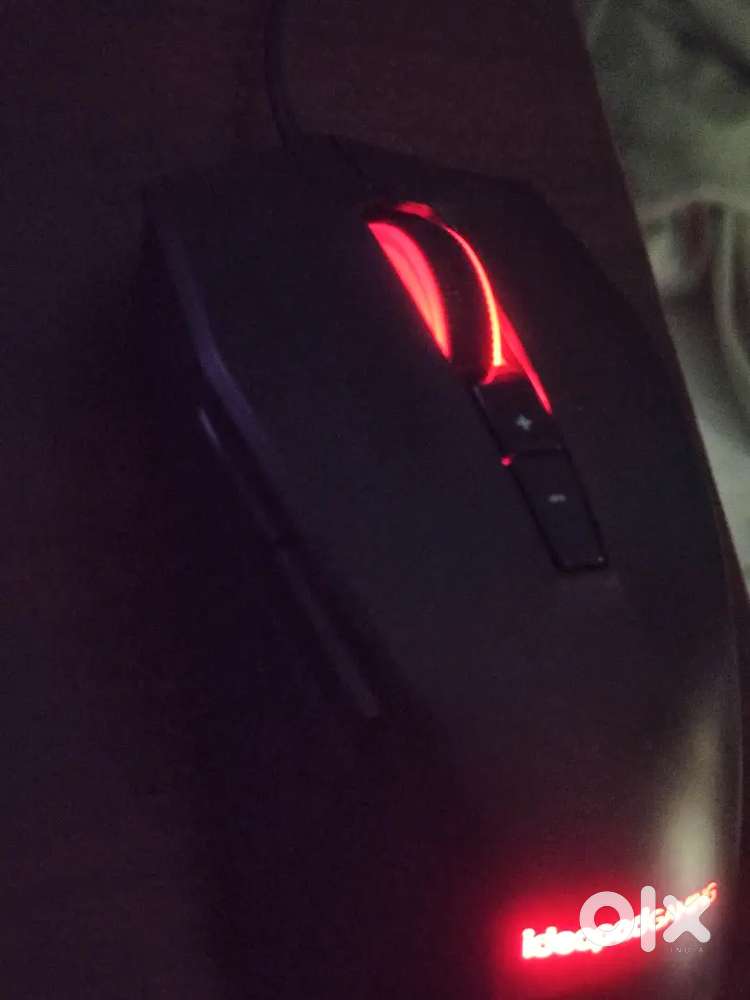 Lenovo IdeaPad RGB gaming mouse and dell hp wireless mouse