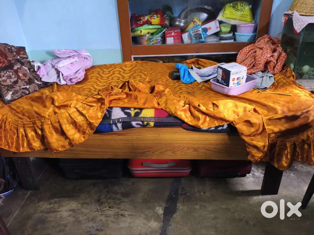 Single bed design khat