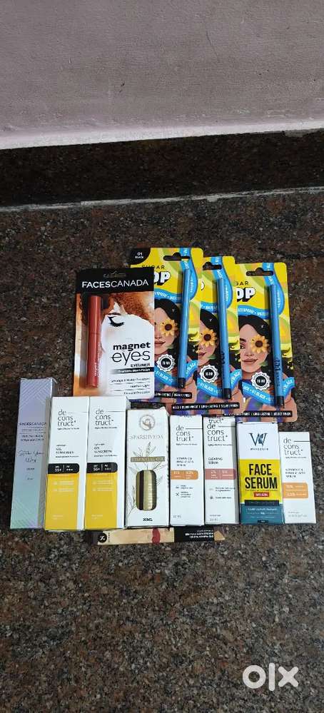 Deconstruct,facescanada,sugarpop, Cosmetics in sealed condition