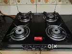4 Burner Prestige glass stove in excellent condition on sale.