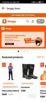 Swiggy Delivery partner