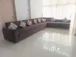 Sofa set with launger...