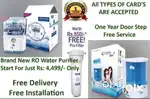 Brand New RO Water Purifier Start For Just Rs 4,499 Only