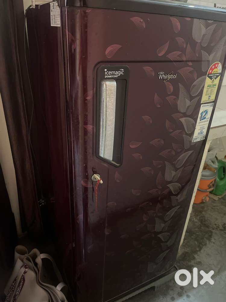 185 litter whirlpool fridge