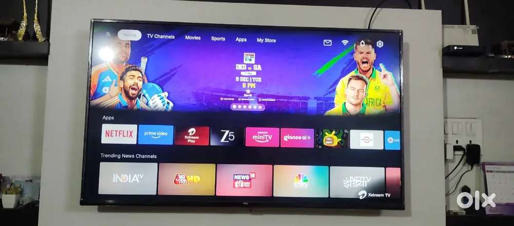 TCL led tv 50inch full android and smart tv