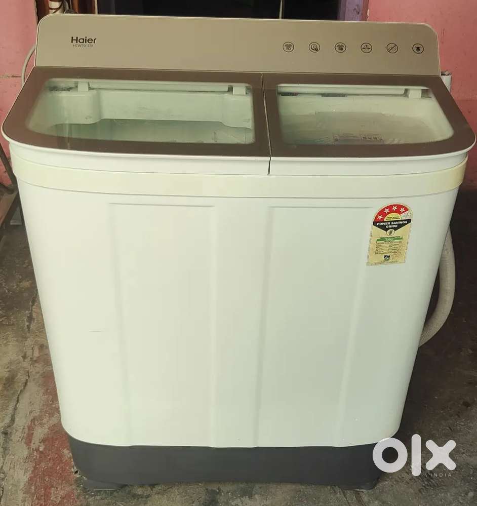 Haier 7 kg semi automatic washing machine