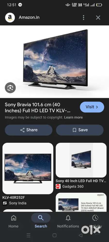 Sony 40 inch monitor HDMI port speaker
