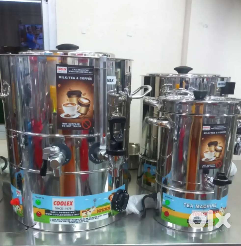 Milk Boiler And Tea Dicotion Boiler (insulated)