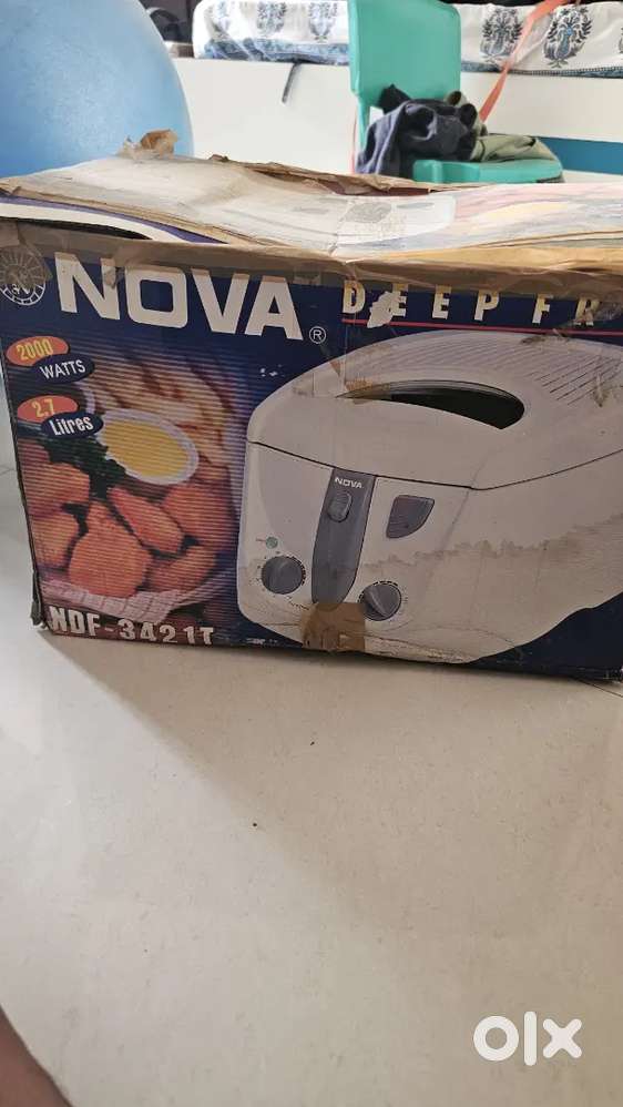 Nova deep fryer 2000w 2.7ltr