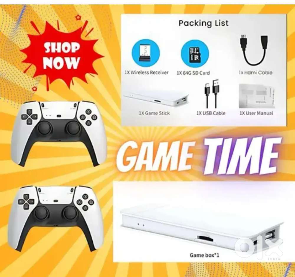 Gaming console PlayStation like ps5 and Microsoft Xbox 10 pices