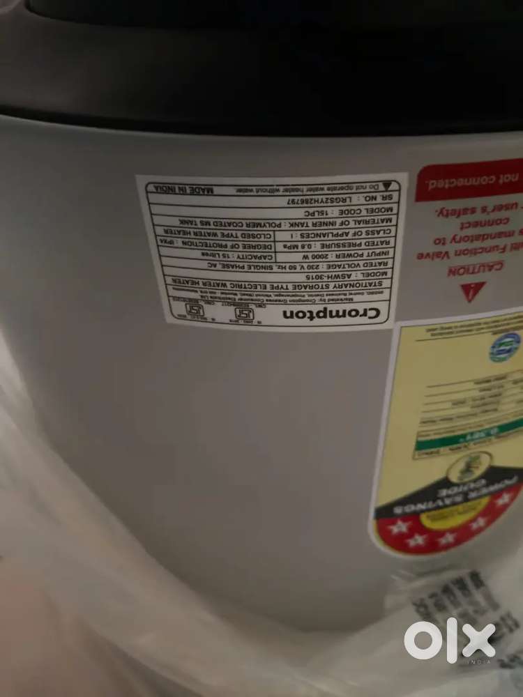 Crompton Geyser 15L