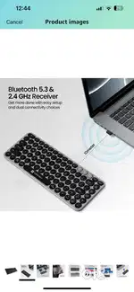 Portronics wireless keyboard