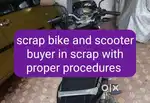 Old scrp bike nd motorcycle scooter buyer in scrp