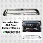 Mercedes Benz GLS Front Bumper Chrome