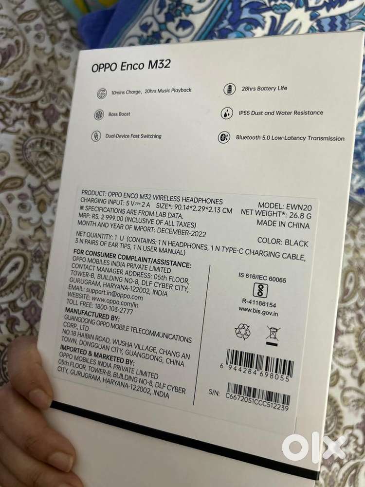 OPPO Enco M32 Wireless Headphones
