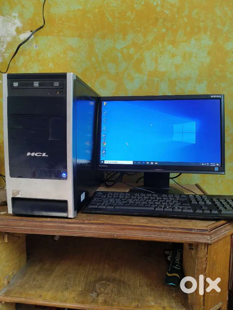 HCL desktop computer pc monitor full set sale