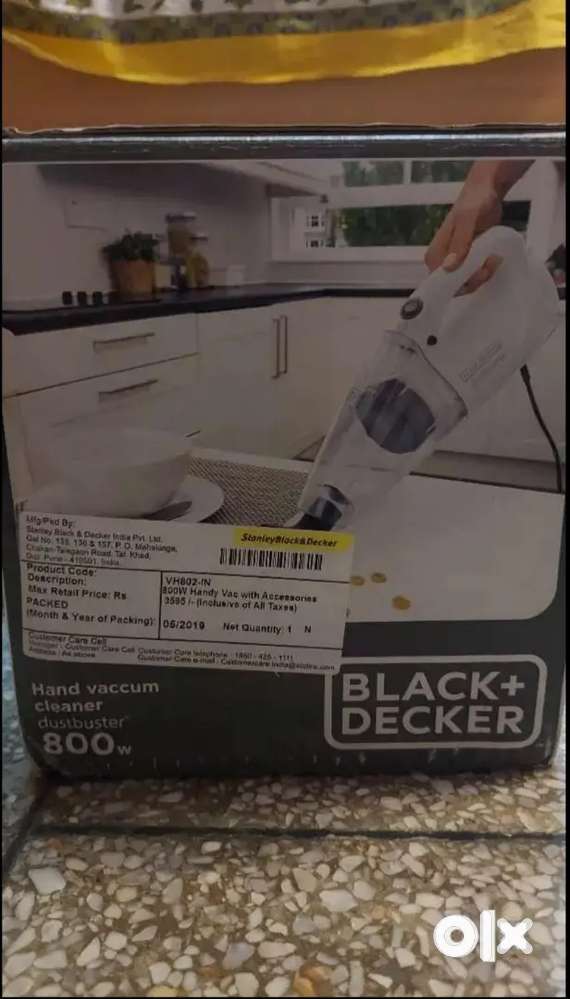 Black n Decker 800w vaccum cleaner