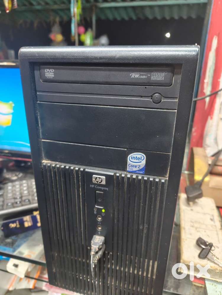 Desktop computer full setup hp cpu