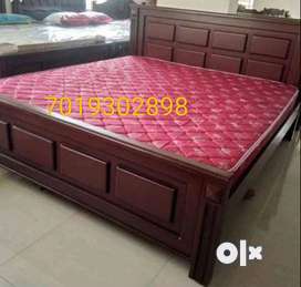 Qeen size with out storage bed affordable price