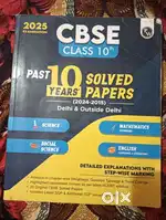 CBSC class 10th Past 10 years solved paper 2024 to 2015 .