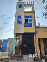 2bhk house with shop attached at the ground floor