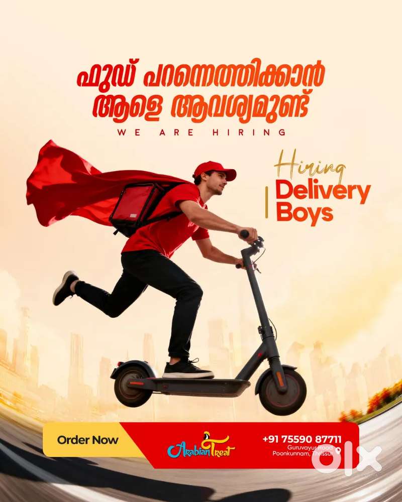 Delivery boy