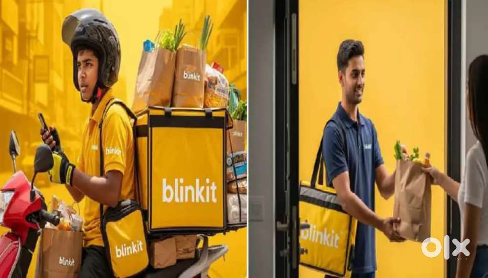 Blinkit grocery delivery partner job