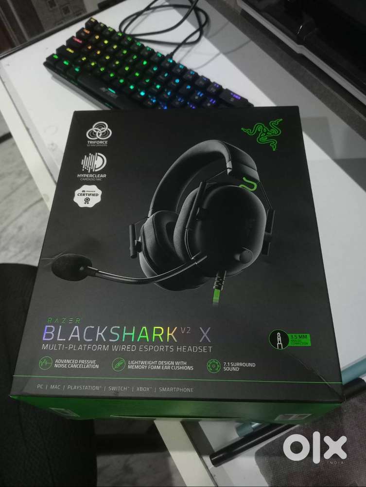Razer BlackShark V2 X Gaming Headset – Like New