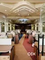 100 plus sitter furnished office on rent in vashi