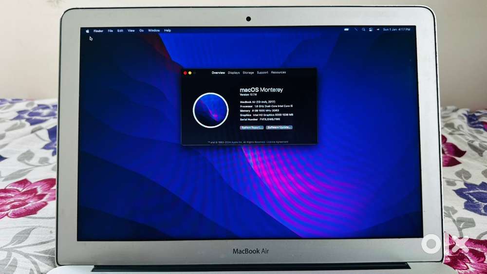 MacBook Air  13’’ ( 8  128 GB )