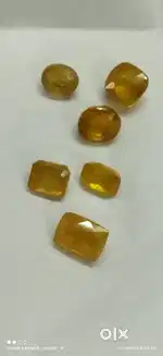 Yellow Sapphire - Kanaka Pushyaragam