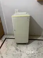 LG fridge 180 litre and a Wooden Double bed