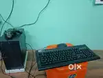 Gaming CPU with Joystick, TVS keyboard,Mouse