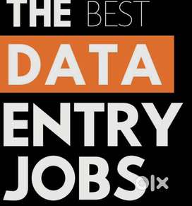Part time and full time data entry work