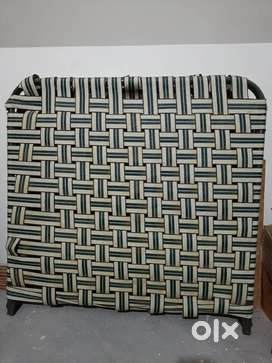 4 Folding iron pipes cot or charpai