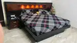 Home made bed available for sale